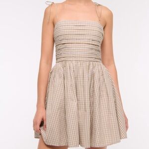 A&F Emerson Tie-Strap Mini Dress